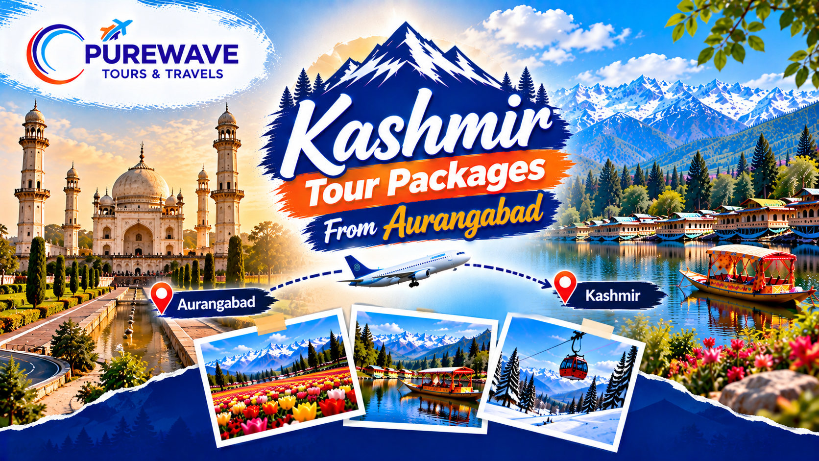 Kashmir Tour Packages From Aurangabad