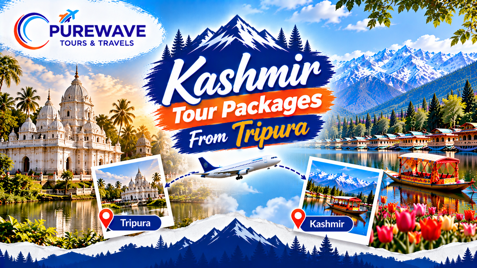 Kashmir Tour Packages From Tripura